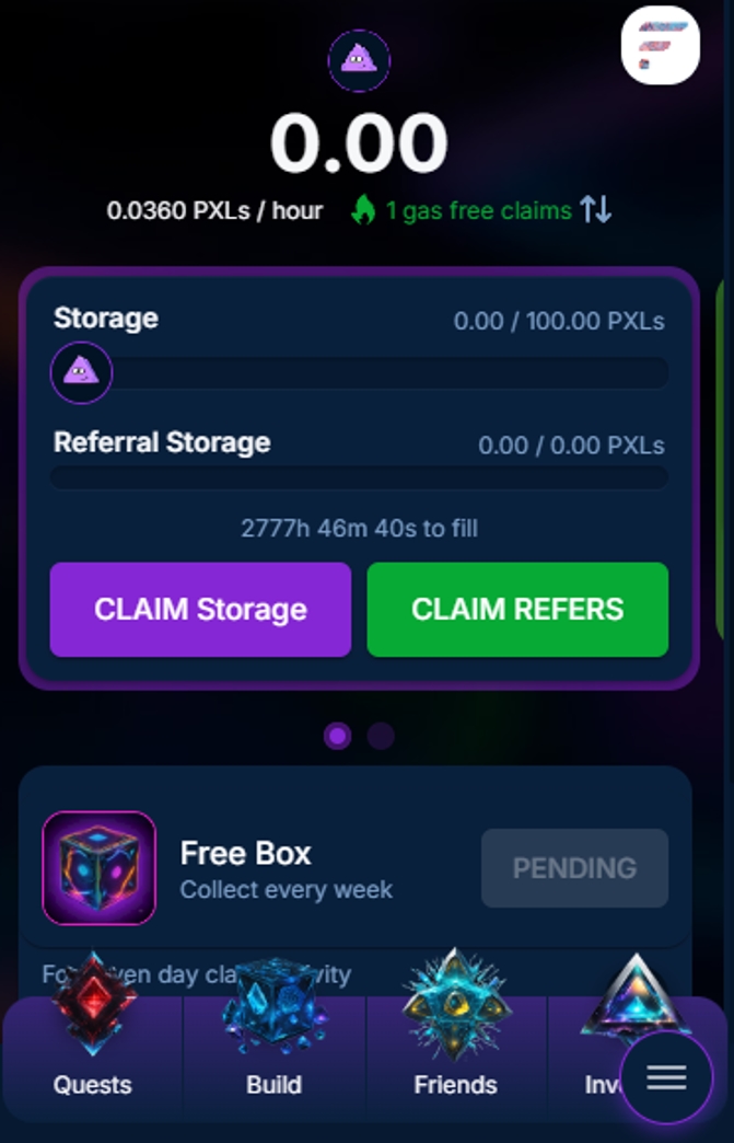 Крипто кошелек Pixel Wallet