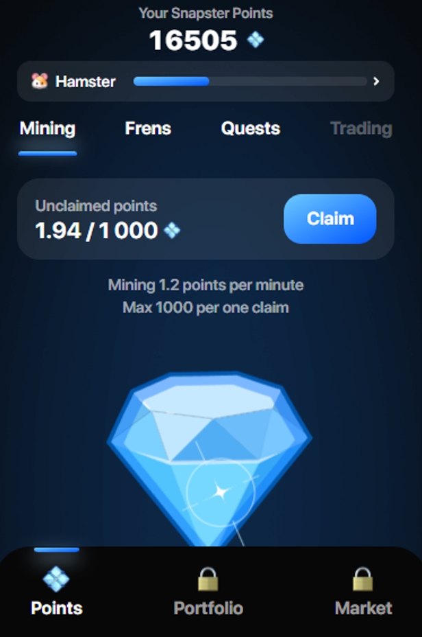 Snapster Trading bot